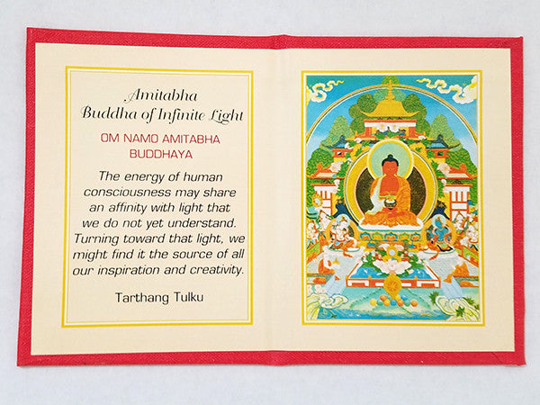 Amitabha Folding Thangka