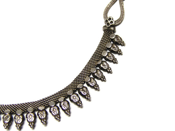 Gypsy Rajasthan Silver Necklace