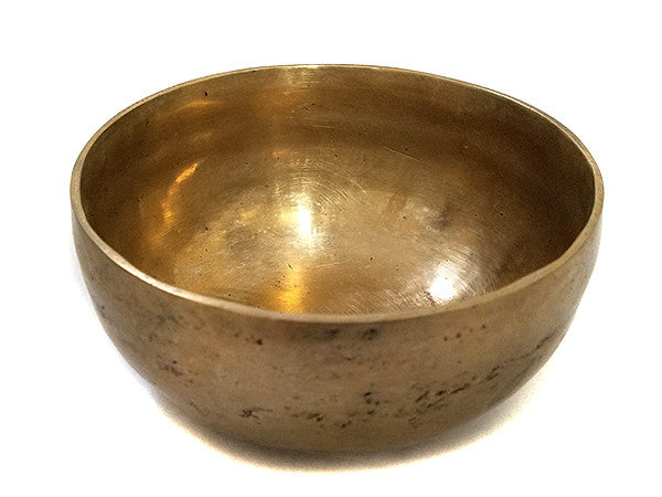G Throat Chakra Old Tibetan Singing Bowl 5"
