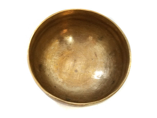 G Throat Chakra Old Tibetan Singing Bowl 5"