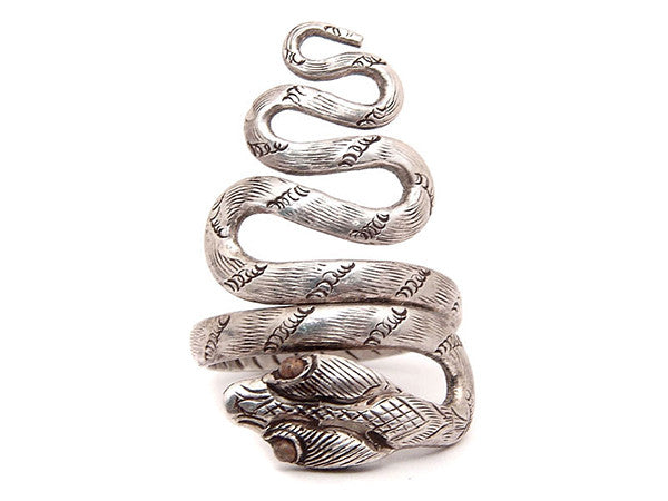 Sterling Silver Snake Ring