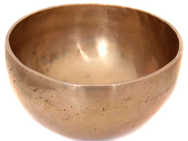 A 3rd Eye Chakra Old Tibetan Singing Bowl 7"