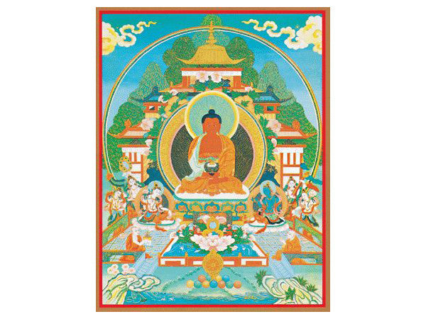 Amitabha Folding Thangka