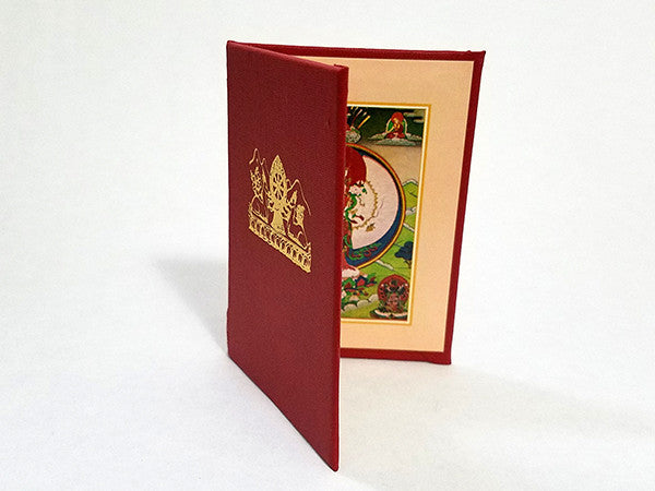 White Tara Folding Thangka