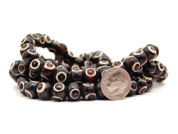 Black 3rd Eye Prayer Beads Mala