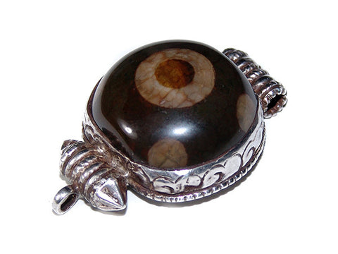 Dzi Tibetan Pendant