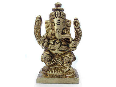 Brass Ganesh Statue Figurine