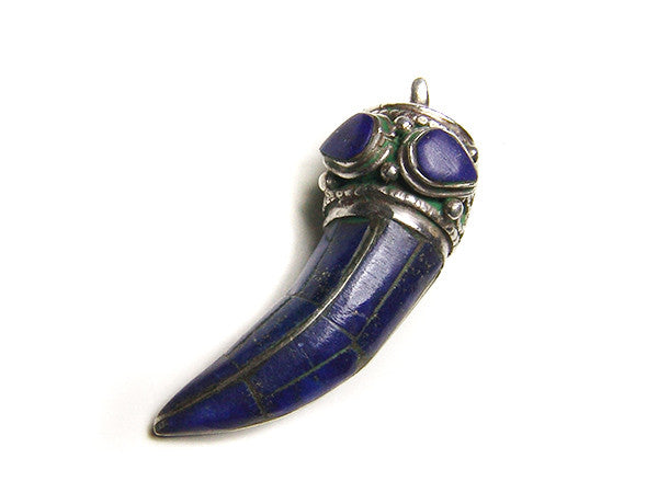 Horn Sterling Pendant