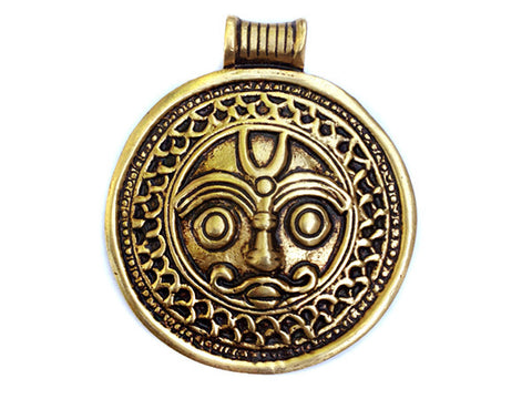 Sun Naga Tribal Pendant