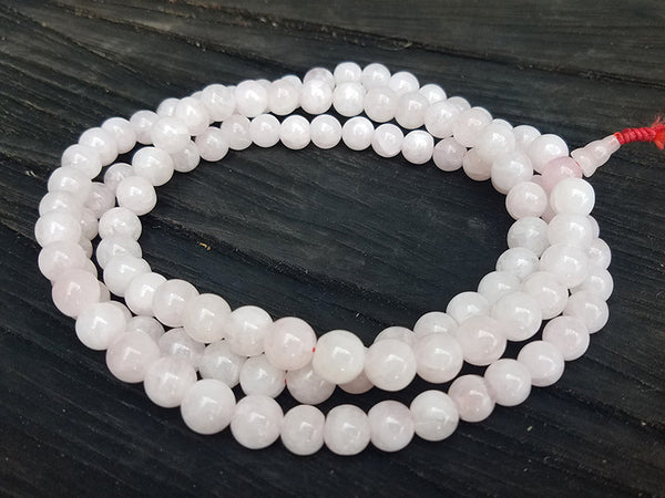 Rose Quartz Tibetan Prayer Beads Mala