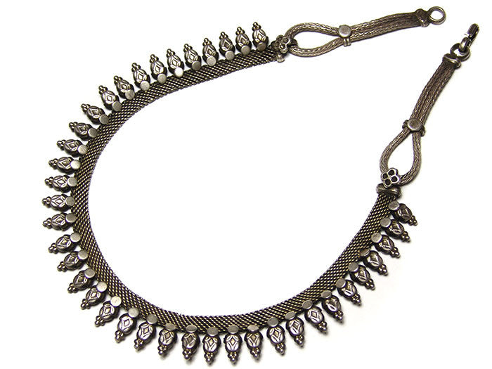 Gypsy Rajasthan Silver Necklace