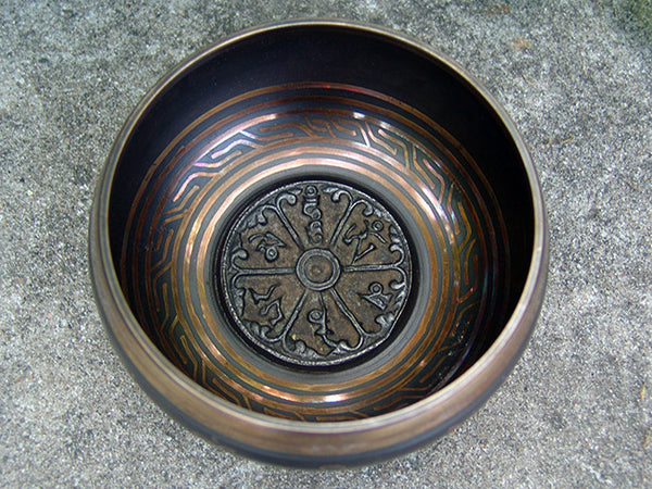 D Sacral Chakra Om Mani Singing Bowl 5.5"