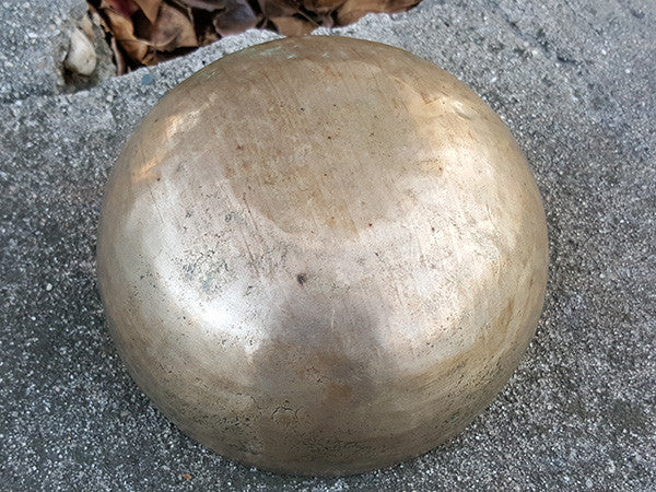 B Crown Chakra Old Tibetan Singing Bowl 6.25"