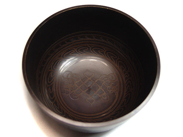 D Sacral Chakra Buddha Eyes Singing Bowl 4"