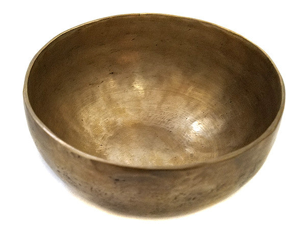 Soothing E Chakra Old Tibetan Singing Bowl 5.25"