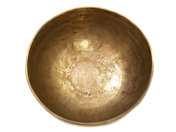 Soothing E Chakra Old Tibetan Singing Bowl 5.25"