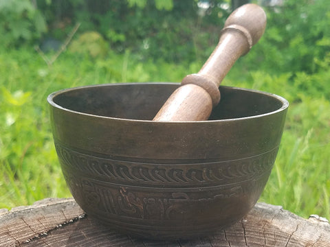 D Sacral Chakra Om Mantra Singing Bowl 5