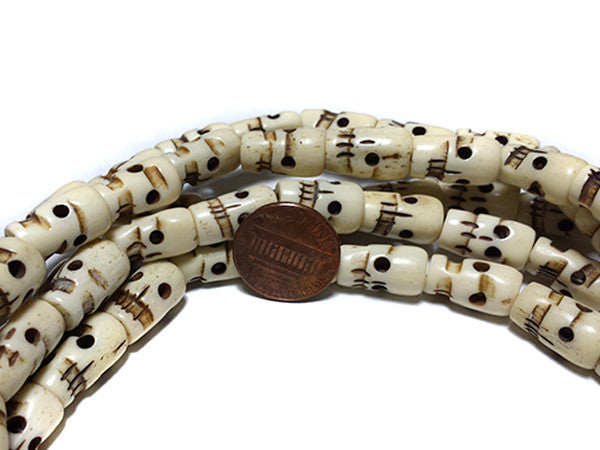 Skull Prayer Beads Bone Mala