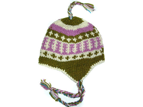 Dri Tibetan Hand Knitted Woolen Winter Hat