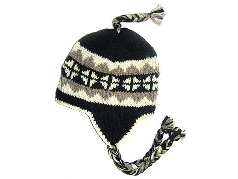 Dolpo Tibetan Hand Knitted Woolen Winter Hat