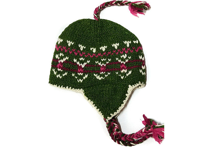 Tibetan hand Knitted Woolen Hat