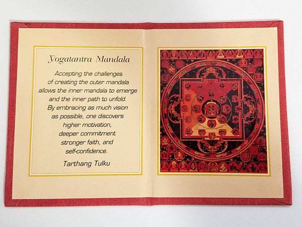 Yogatantra Mandala Folding Thangka